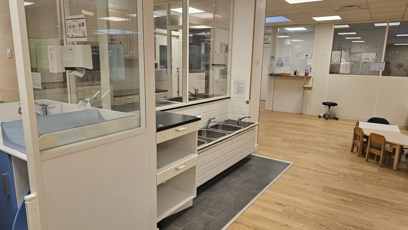 Changing & Care Area