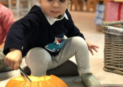 Citrouille halloween 2-3 ans