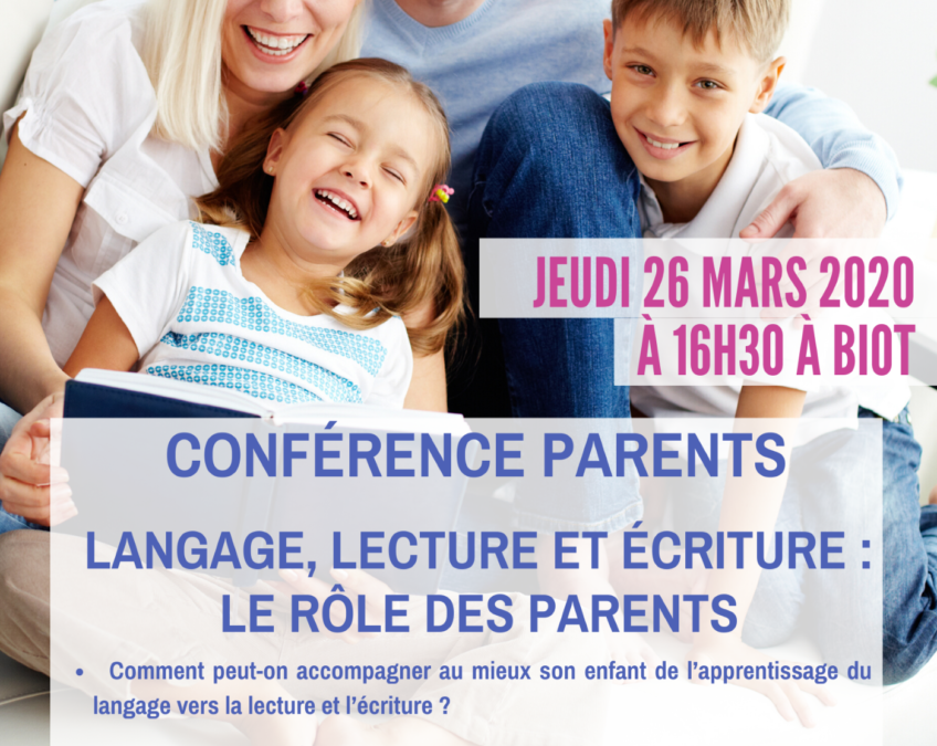 Langage, lecture et écriture : le rôle des parents