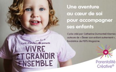 Cycle de formation Vivre et Grandir Ensemble à Biot