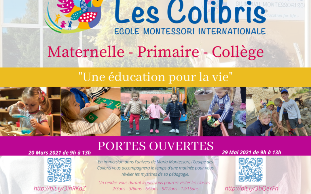 Les portes de l’école s’ouvrent le 20 mars