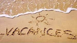 Vacances d’été – Summer holidays