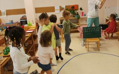 La classe verte pousse la chansonnette