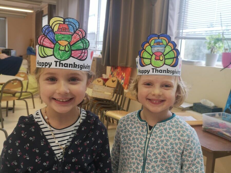 Les colibris du kids club découvre Thanksgiving