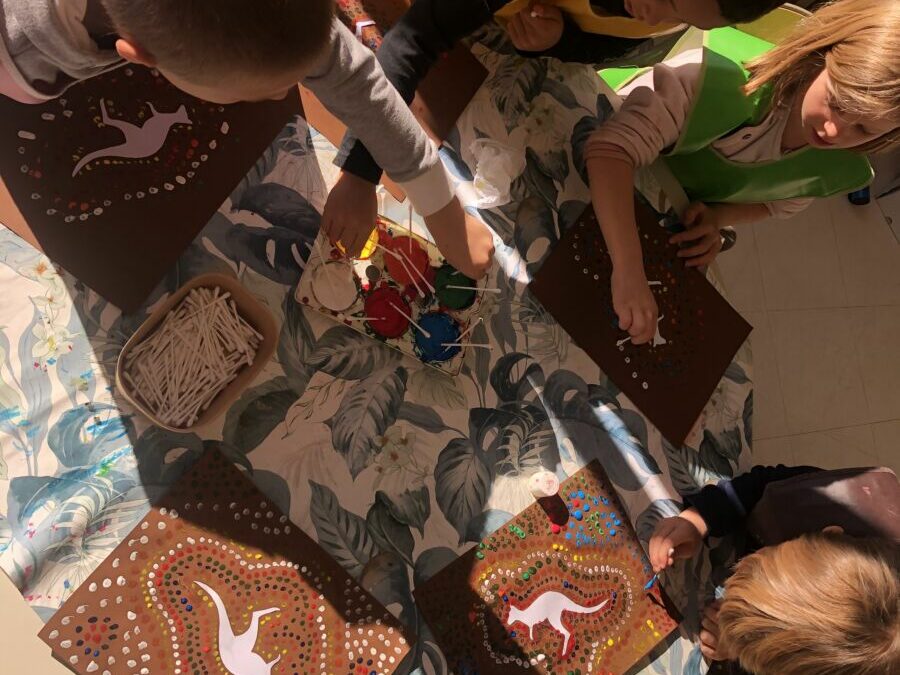 The Kids Club celebrates the Halloween holidays during the second week