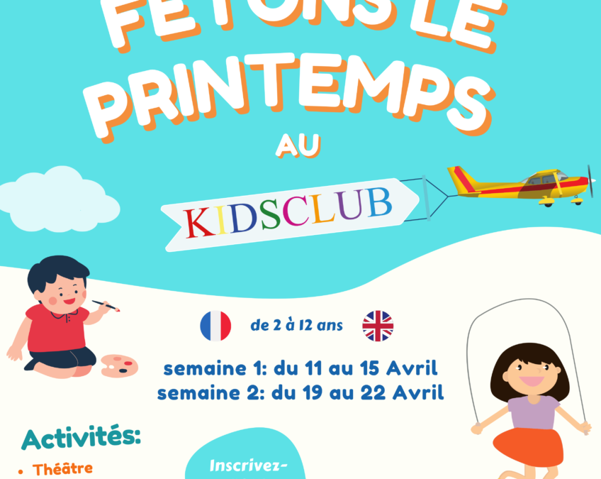 Vacances scolaires de Printemps 🌷 🌼🌸