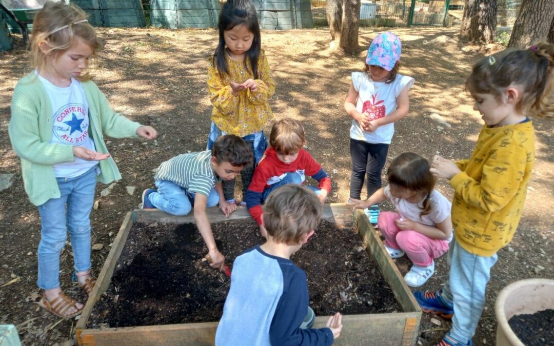 The Yellow class celebrates spring 🌱🌼