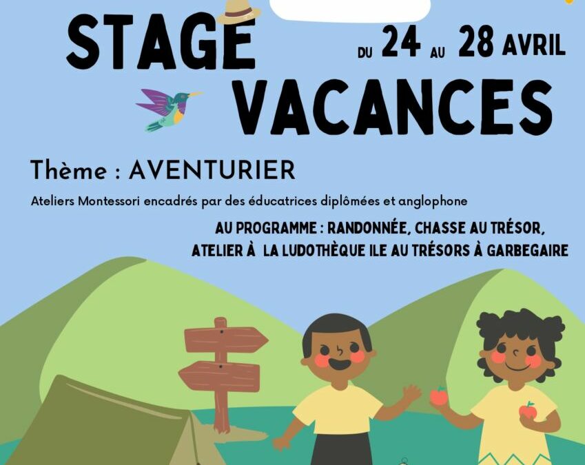 Stage vacances Pâques