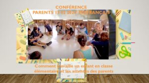 Conférence Parents d'élèves Français