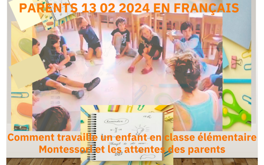 [Conference] Les attentes des parents