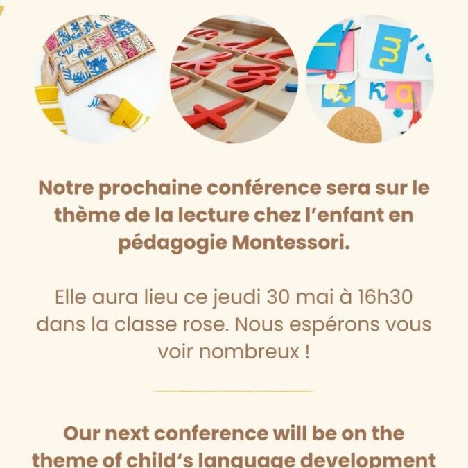 [Conference] Child’s language development May 2024