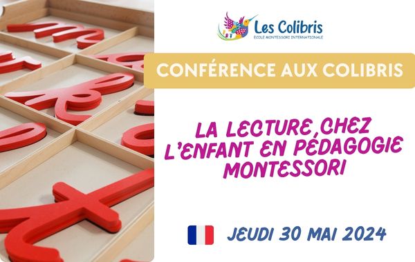 [Conference] Lecture en montessori