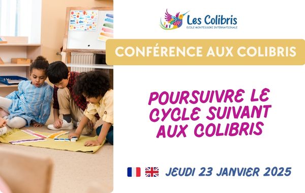 [Conference] Poursuivre le cycle suivant aux Colibris Janvier 2025