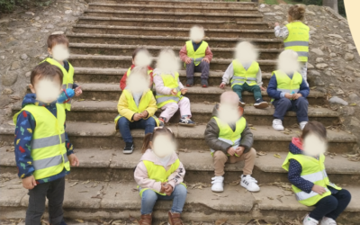 Promenade sensorielle avec les 2-3 ans