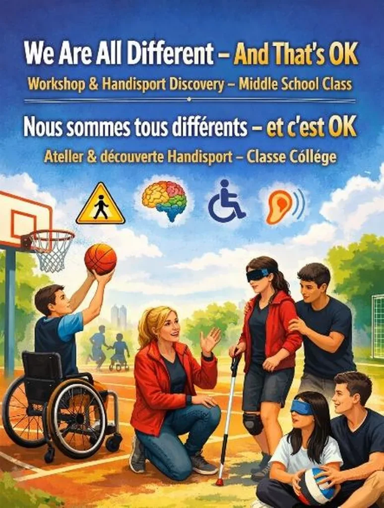 Handisport discovery morning — Middle School class