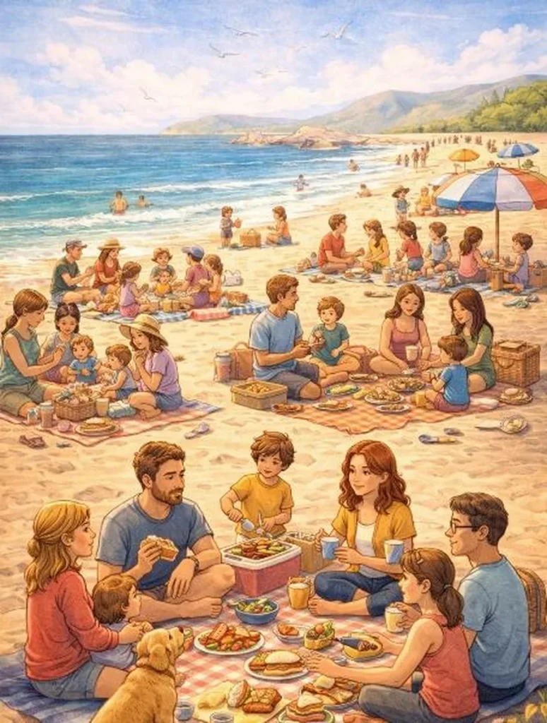 End-of-year beach day & picnic