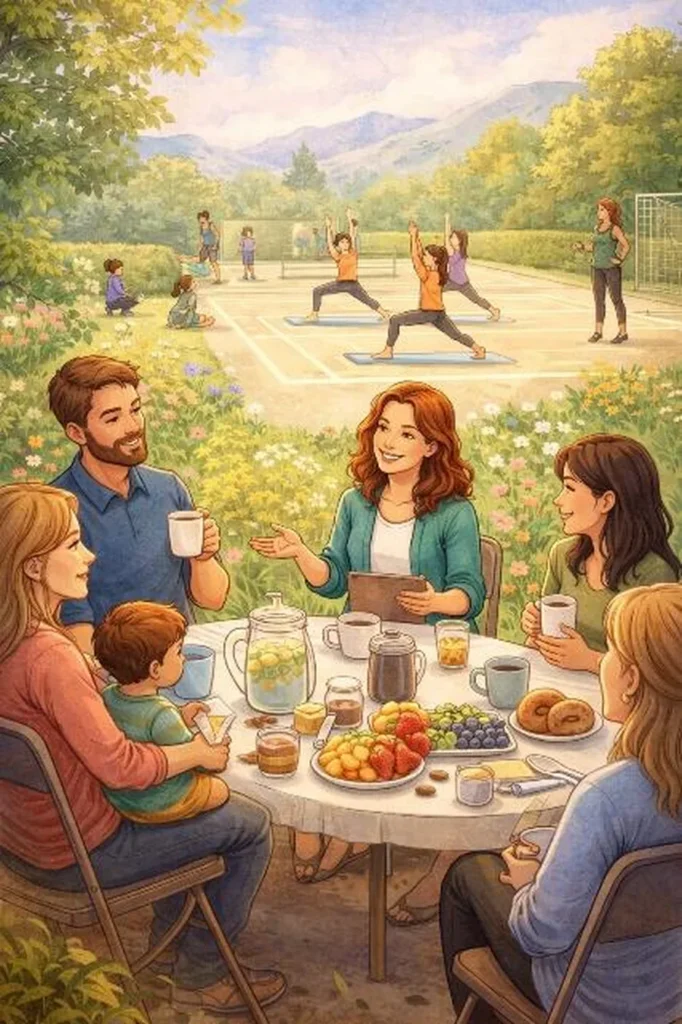 Parents’ breakfast — health, nutrition and sport